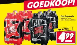 Nettorama First Choice cola aanbieding