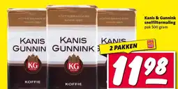 Nettorama Kanis & Gunnink snelfiltermaling aanbieding