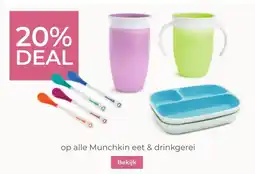 Prenatal op alle Munchkin eet & drinkgerei aanbieding