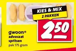 Nettorama gwoonº advocaat spritsen aanbieding