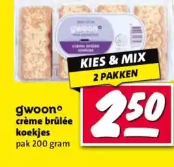 Nettorama gwoonº crème brûlée koekjes aanbieding