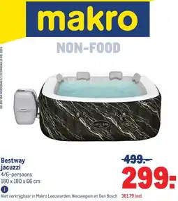 Makro Bestway jacuzzi aanbieding