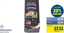 Makro Pulled chicken aanbieding