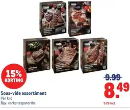 Makro Sous-vide assortiment aanbieding