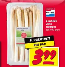 Nettorama Geschilde witte asperges aanbieding