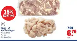 Makro Kipdij-of kipfiletblokjes aanbieding