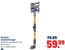 Makro Hyundai steelstofzuiger aanbieding