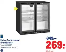 Makro Metro Professional drankkoeler aanbieding