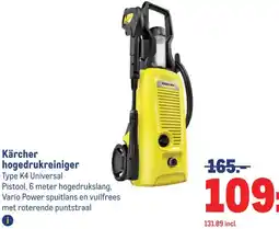 Makro Kärcher hogedrukreiniger aanbieding