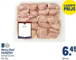 Makro Metro Chef kipdijfilet aanbieding