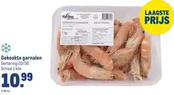 Makro Gekookte garnalen aanbieding