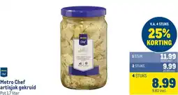 Makro Metro Chef artisjok gekruid aanbieding