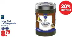 Makro Metro Chef truffeltapenade aanbieding