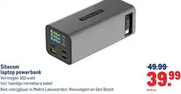 Makro Sitecom laptop powerbank aanbieding