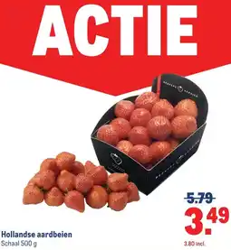 Makro Hollandse aardbeien aanbieding