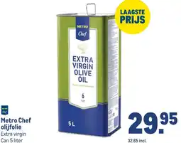 Makro Metro Chef olijfolie aanbieding