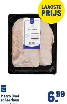 Makro Metro Chef achterham aanbieding