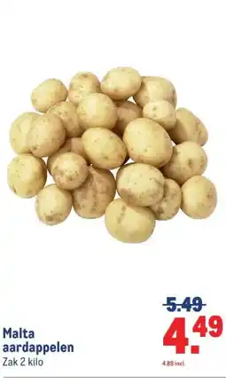 Makro Malta aardappelen aanbieding