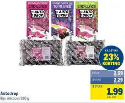 Makro Autodrop aanbieding