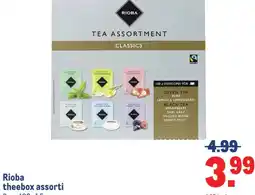 Makro Rioba theebox assorti aanbieding