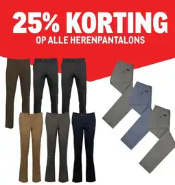 Makro OP ALLE HERENPANTALONS aanbieding