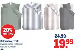 Makro Dekbedovertrek aanbieding