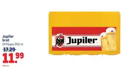 Makro Jupiler krat aanbieding