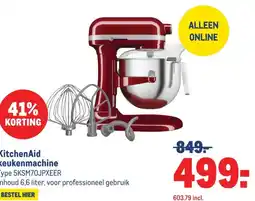 Makro KitchenAid keukenmachine aanbieding