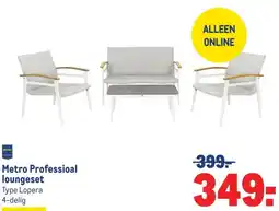 Makro Metro Professioal loungeset aanbieding