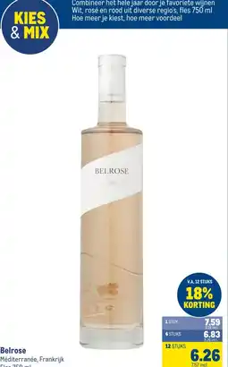 Makro Belrose aanbieding