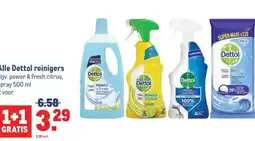 Makro Alle Dettol reinigers aanbieding
