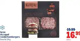 Makro lerse dry aged runderhamburgers aanbieding