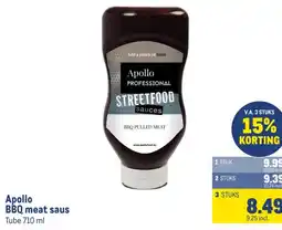 Makro Apollo BBQ meat saus aanbieding