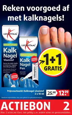 Lucovitaal Kalk Nagel Vloeistof of Pen aanbieding