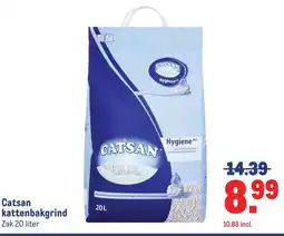 Makro Catsan kattenbakgrind aanbieding