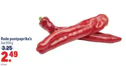 Makro Rode puntpaprika's aanbieding