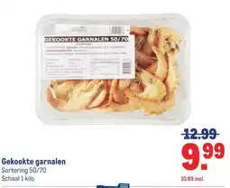 Makro Gekookte garnalen aanbieding