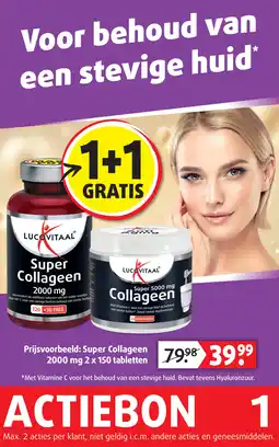 Lucovitaal Super Collageen 2000 mg aanbieding