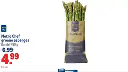 Makro Metro Chef groene asperges aanbieding