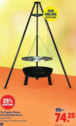 Makro Tarrington House houtskoolbarbecue aanbieding