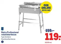 Makro Metro Professional rotatiebarbecue aanbieding