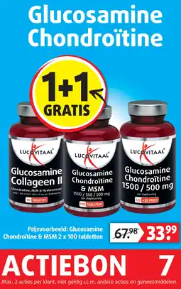 Lucovitaal Glucosamine Chondroïtine aanbieding