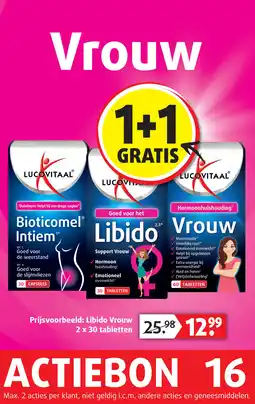 Lucovitaal Vrouw Support aanbieding