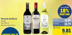 Makro Marqués de Riscal aanbieding
