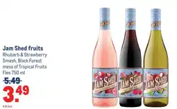 Makro Jam Shed fruits aanbieding