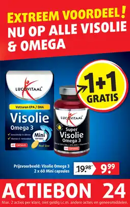 Lucovitaal Visolie & Omega 3 aanbieding