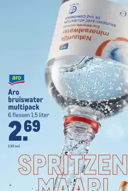 Makro Aro bruiswater multipack aanbieding