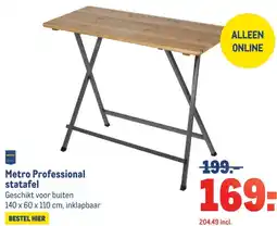 Makro Metro Professional statafel aanbieding