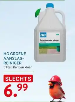 Kluswijs HG GROENE AANSLAG- REINIGER aanbieding