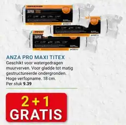 Kluswijs ANZA PRO MAXI TITEX aanbieding